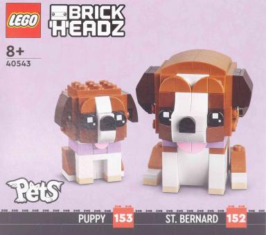 LEGO® BrickHeadz 40543 Bernhardiner 