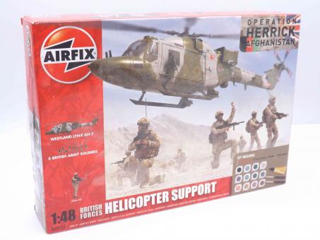 Airfix A50122 Helicopter Support Kit Modell Bausatz 1:48 in OVP 