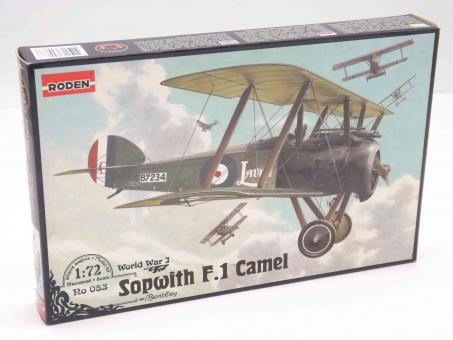 Roden 053 Sopwith F.a Camel Modell Flugzeug Bausatz 1:72 in OVP 