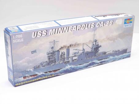 Trumpeter 05744 USS Minneapolis Ca-36 Modell Schiff Bausatz 1:700 in OVP 