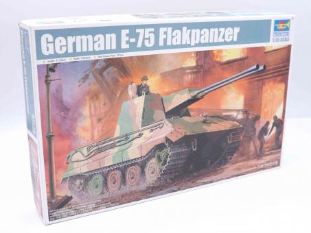 Trumpeter 01539 German E-75 Flakpanzer Modell Bausatz 1:35 in OVP 