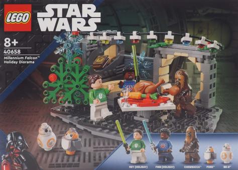 LEGO® Star Wars 40658 Millennium Falcon Weihnachtsdiorama 