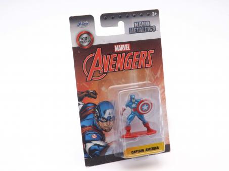 Jada Metalfigs 253221000 Marvel Avengers Captain America Nano Spielzeugfigur in OVP 