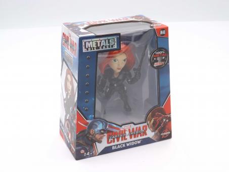 Jada Metalfigs 253221014 Marvel Captain America Black Widow 10cm Spielzeugfigur in OVP 