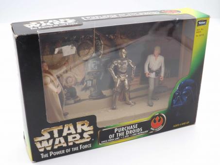 Kenner No. 69778 Star Wars The Power of the Force 1996 - Purchase of the Droids - OVP 