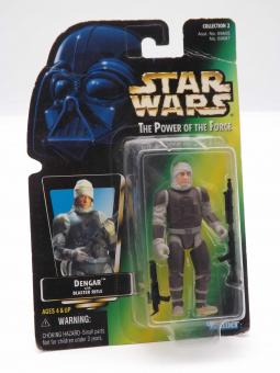 Kenner Collection 2 No. 69687 Star Wars The Power of the Force 1996 - Dengar with Blaster Rifle - OVP 