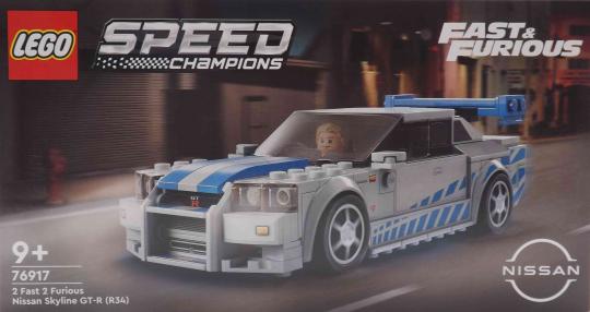 LEGO® Speed Champions 76917 2 Fast 2 Furious – Nissan Skyline GT-R (R34) 