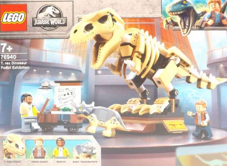 LEGO® Jurassic World 76940 T. Rex-Skelett in der Fossilienausstellung 