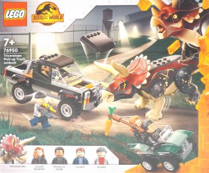 LEGO® Jurassic World 76950 Triceratops-Angriff 