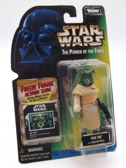 Kenner Collection 3 No. 69754 Star Wars The Power of the Force 1996 - Freeze Frame Action Slide Ishi Tib - OVP 