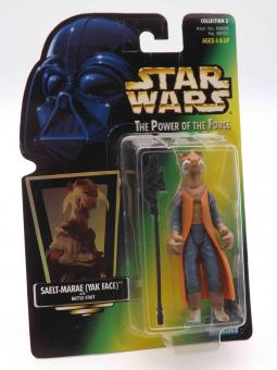 Kenner Collection 2 No. 69721 Star Wars The Power of the Force 1996 - Saelt-Marae (Yak Face) - OVP 