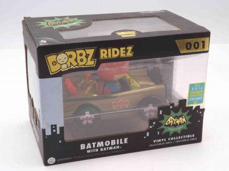 Funko Pop! 001: Dorbz Ridez - Batmobile with Batman 