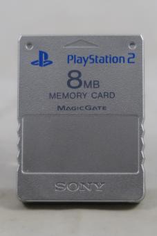 Original Sony PlayStation 2 Memory Card / Speicherkarte 8MB Silber PS2 
