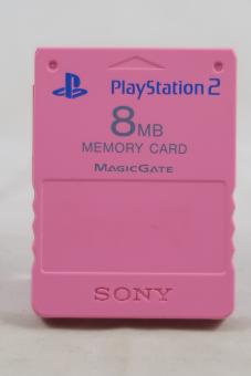 Original Sony PlayStation 2 Memory Card Speicherkarte 8MB Pink PS2 