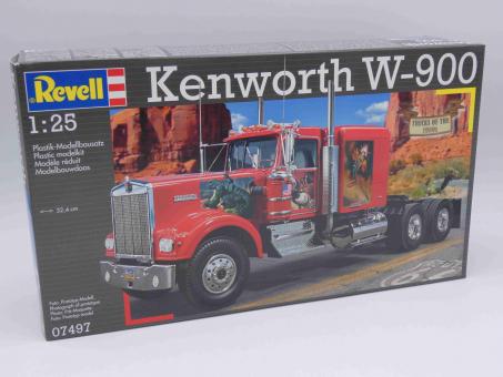 Revell 07497 Kenworth W-900 Modell Fahrzeug Bausatz 1:25 OVP 