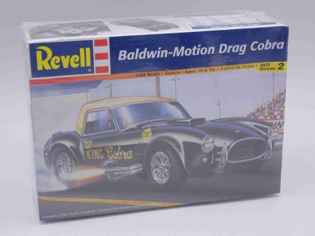 Revell 7664 Baldwin-Motion Drag Cobra Modell Fahrzeug Bausatz 1:24 OVP 