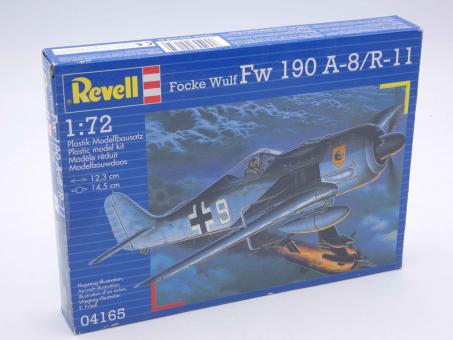 Revell 04165 Focke Wulf Fw 190 A-8/R-11 Bausatz Modell 1:72 in OVP 