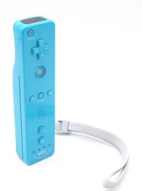 Nintendo Wii / Wii U Remote Fernbedienung / Controller Batterie Fach  Abdeckung Akku Fach Deckel Klappe Blau / Türkis